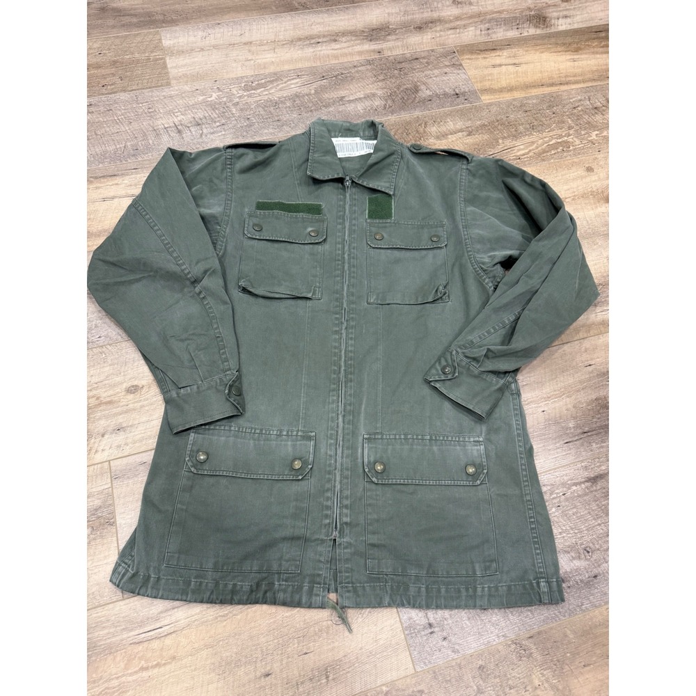 Bidermann Uniformes French Military Field Jacket Veste Travail-Combat Green